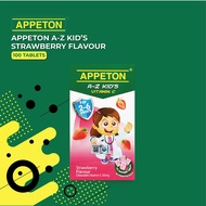 APPETON A-Z KID'S Vitamin C 30mg Chewable Tablet for 2-6 Years Old (Strawberry) (100's) for Kids (Im