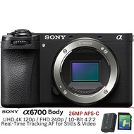 Sony a6700 Mirrorless Camera ( 6700 Body / 6700L 16-50mm / 6700M 18-135mm lens )