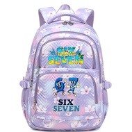 Kids Steal a Brainrot 67 Printed Student School Bag Backpack