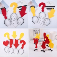 Sell Cute Magic Symbol Headband Hairpin Selfie Props Cute Girl Photo Handy Tool Creative Arrow Headb