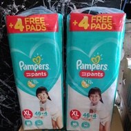 pampers xl 46/50/52 pants