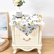 1Pc Spring Yellow Floral Kitchen Tablecloth Kitchen Living Room Decoration