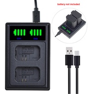 LCD USB Battery Charger for Sony NP-FW50 NEX-3 NEX-5 NEX-5N NEX-5R  NEX-6 NEX-7 SLT-A33 SLT-A35 SLT-