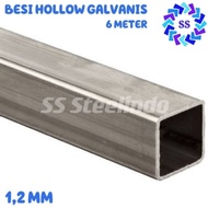 Besi Hollow - Kotak Galvanis 1,2Mm (20X40 40X40 40X60 40X80 50X100) 6