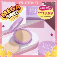 Elianto Bedak Kompak Velvet Matte (Ringan, Licin, Make Up Foundation) | | {Elianto Velvet Matte Comp