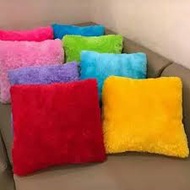 Plain 40x40cm rasfur SOFA Cushion Cover