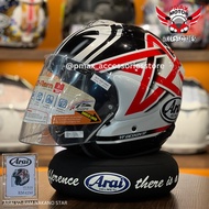 ARAI VZ-RAM NAKANO STAR OPEN FACE HELMET 100% ORIGINAL MADE IN JAPAN