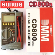 SUNWA รุ่น CD800A Digital Multimeter มัลติมิเตอร์ มิเตอร์วัดไฟ ดิจิตอลมัลติมิเตอร์ มิเตอรดิจิตอล เครื่องมือวัดไฟดิจิตอล