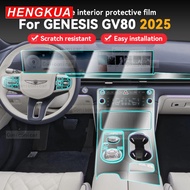 For GENESIS GV80 2025 Car Interior Protective Film Center Navigation Instrucment Anti-Scratch Repair