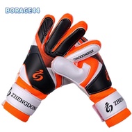 BORAGE44 Goalkeeper Gloves, Professional Non-slip Thick Latex Soccer Gloves,  Finger Save Guard Wate