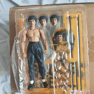 Bandai | Shf Bruce Lee 50th Legacy Poseable Action Figure Collectible Model With Interchangeable Hea