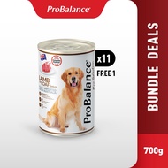 [FOC 700g] ProBalance 8.4kg Loaf Wet Dog Food - 700g x 12 cans (3 Flavours)