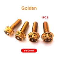 【🇲🇾1PCS】8*25MM Motorcycle Modification Screw BODY COVERSET SCREW RS150R/Y15ZR/LC135/WAVE/RXZ REAR FENDER SCREW 螺丝