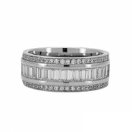 莫桑石 莫桑鑽 T鑽男鑽戒 台北門市 客製化訂製白金