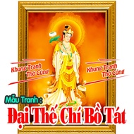 Durable painting of GREAT SHI BODHISATTVA Model 2+ Beautiful bright photo frames sized A3, A4, A5