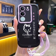 VIVO V29 5G V29E 5G V29 Pro 5G Case With Cartoon Lanyard