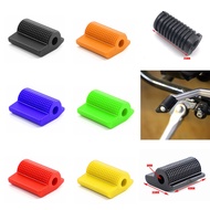 For Motorcycle Decoration Accessory Universal Motorcycle Shift Gear Lever Pedal Rubber Cover Shoe Protector Foot Peg Toe Gel