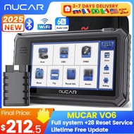 Global Version MUCAR VO6 OBD2 Scanner 32GB All Systems Diagnostic 28 Reset Auto VIN EPB/BMS/SAS/ABS 