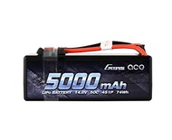 Gens ace 14.8V 4S 50C 5000mAh LiPo Battery Pack HardCase with Deans T Plug for 1 8 Scale Electric RC