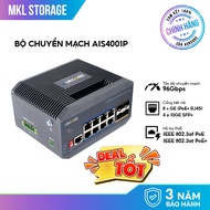 Network equipment - Switch - Industrial Switch AurCore AIS4001 L2+ 8GE | 4G SFP+ Genuine product