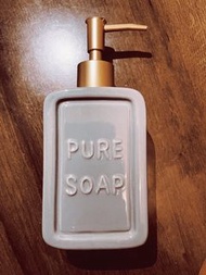 全新歐美風浴室沐浴露洗髮露洗手液陶瓷容器擠壓器