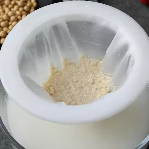 100/200/400Mesh Kitchen Ultra-Fine Nylon Mesh Strainer, Plastic Sieve Fine Mesh with Handle Kitchen 