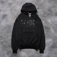 Sweater Hoodie ACDC Back In Black Premium