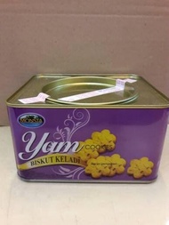Monsta Yam cookies biskuit keladi kaleng 700gr enak