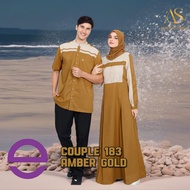 FAMILY SARIMBIT CLOTHES 2025 ETHICA COUPLE 183 AMBER GOLD / AYUMI COUPLE SARIMBIT UNIFORMS 417 & KAH