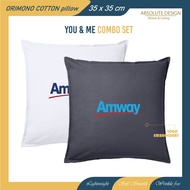 Amway Health & Wellness - Square Sofa Throw Pillow Bantal With Woven Orimono Cushion Cover Hotel Hom