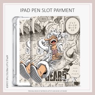 One Piece Luffy case iPad air4/5 mini4/5/6 case iPad gen10 gen11 air m3 2025 m5 pro11 gen7/8/9 anime