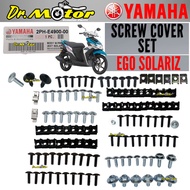 YAMAHA EGO SOLARIZ EGO AVANTIZ BODY COVER SCREW SKRU SKREW CAVER SET COMPLETE FULL COVERSET 100% GOO
