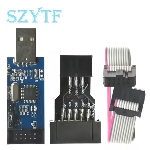 USBASP AVRISP AVR Programmer AVR ISP USB ASP ATMEGA8 ATMEGA128 Support Win7 64 Board