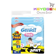 GENKI diaper TAPE New Launching on JULY 2021 - TWINPACK Mega pack XL size 48pcs - FOC DIDI Thermal Lunch Bag