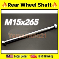 Rear Wheel Shaft FOR LC135 5S LC5S 55C RG110 RG Y110 BENELLI RFS150I RFS150 HONDA RS150R RS150 RS 150 SAP SUB WHEEL RIM