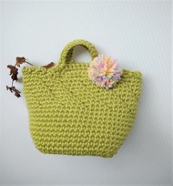 蘋果綠迷你手提包托特包mini bag零錢包BJD小布娃娃Licca可用