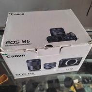 kardus box kamera canon Eos m6
