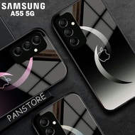 Softcase Glass Samsung A55 5g Latest 2024 [GLASS69] Samsung A55 5g Case - Redmi Note 12 4G Phone Cas