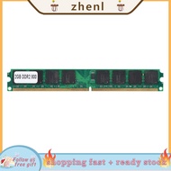 Zhenl DDR2 Memory Ram  2G 800MHz PC2-6400 PC 240Pin Module Board Compatible for Intel/ AMD