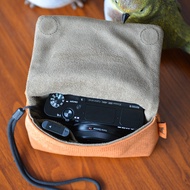 [Camera Bag Fast Shipping] Camera Bag Suitable for Sony RX100m7 Camera Bag ZV-1 zv1m2 Black Card rx1