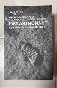 BE@RBRICK 1969 ASTRONAUT 100% & 400% SET