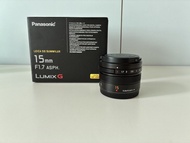 Panasonic Leica DG Summilux 15mm F1.7 ASPH.