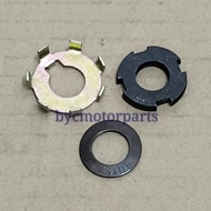 HONDA C70 GBO EX5 EX5 DREAM CLUTCH LOCK NUT WITH WASHER BIG BYCMOTORPARTS