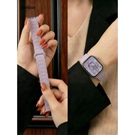 apple watch series 10 strap apple adapter Dunoon Apple applewatch Strap iwatch Autumn Winter Purple 
