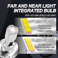[QMU] H4 LED Headlight Motorcycle 60W 4000LM Light Blubs BA20D H6 P15D LED Light 3570
