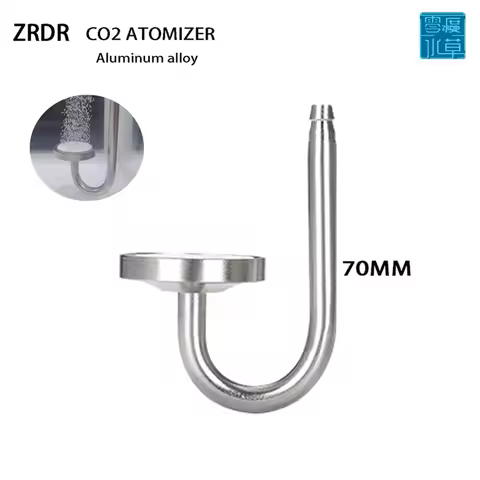 Aquarium CO2 atomizer fish tank aluminum alloy CO2 diffuser CO2 regulation generator system CO2 ref
