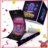 FRANCESIRE Party Decorations Exploding Confetti Surprise Card Anniversary Cards Surprise Gift Box Ex