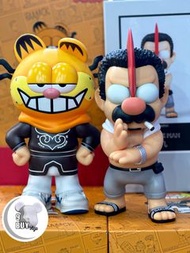 🔥最後一套🔥《 FOOLS PARADISE - LEON // KUNG FU GARFIELD 何金銀 阿銀 & DEVIL MUSCLE MAN 魔鬼筋肉人 達叔 FIGURE 》