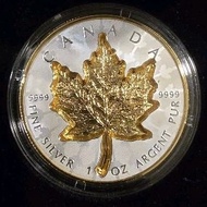 [Rare &amp; Collectible] 2024 1oz Canada Super Incuse Maple Leaf .9999 Silver Reverse Proof Coin