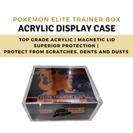 [SG 🇸🇬 Ready Stock] ETB Acrylic Box Elite Trainer Box Display Case Box, Framing/Display Quality Grad